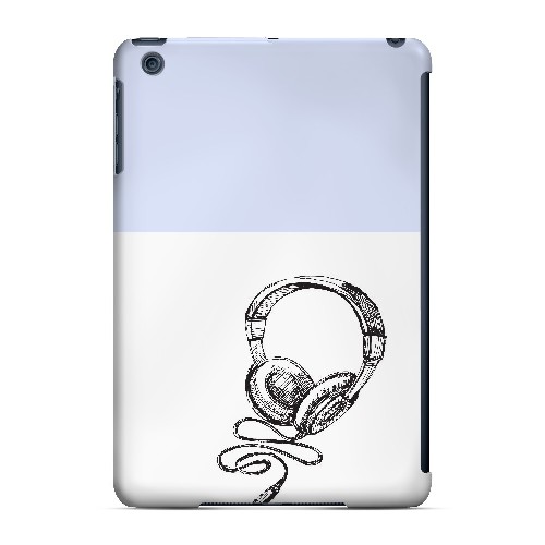 Head Bobbing Faint Blue - Geeks Designer Line Music Series Hard Case for Apple iPad Mini Head Bobbing Faint Blue - Geeks Designer Line Music Series Hard Case for Apple iPad Mini