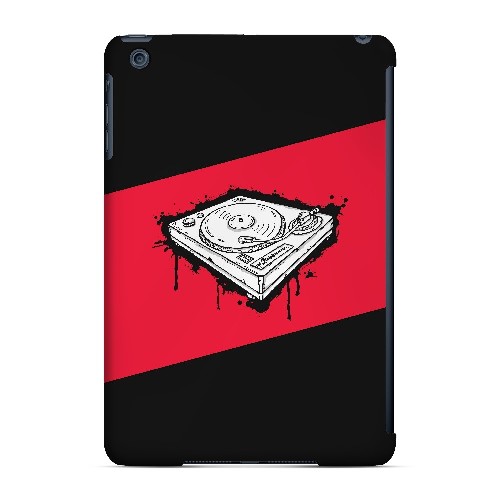 Wheel of Steel Red - Geeks Designer Line Music Series Hard Case for Apple iPad Mini