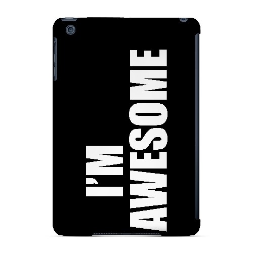 Awesome - Geeks Designer Line Humor Series Hard Case for Apple iPad Mini