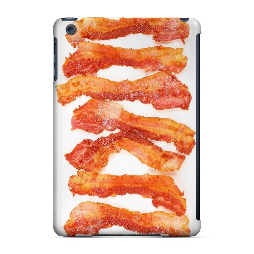 Bacon Goes Good - Geeks Designer Line Humor Series Hard Case for Apple iPad Mini