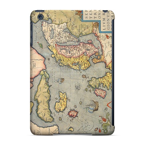 Ancient Map of Europe - Geeks Designer Line Map Series Hard Case for Apple iPad Mini