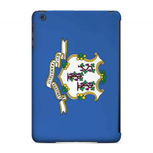 Connecticut - Geeks Designer Line Flag Series Hard Back Case for Apple iPad Mini