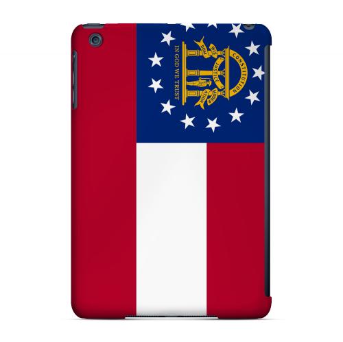 Georgia - Geeks Designer Line Flag Series Hard Back Case for Apple iPad Mini