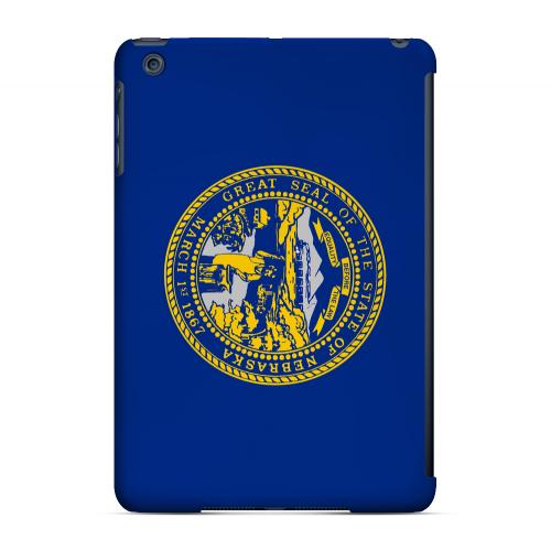 Nebraska - Geeks Designer Line Flag Series Hard Back Case for Apple iPad Mini Nebraska - Geeks Designer Line Flag Series Hard Back Case for Apple iPad Mini