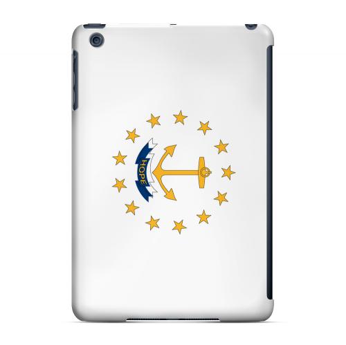 Rhode Island - Geeks Designer Line Flag Series Hard Back Case for Apple iPad Mini
