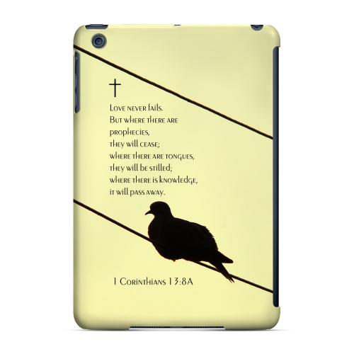 Geeks Designer Line (GDL) Slim Hard Case for Apple iPad Mini - Corinthians 13:8A
