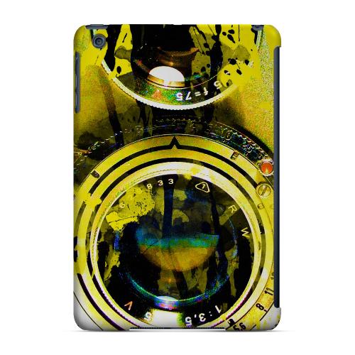 Geeks Designer Line (GDL) Slim Hard Case for Apple iPad Mini - Chaotic Yellow Camera