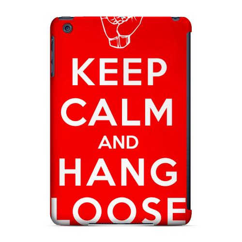 Geeks Designer Line (GDL) Slim Hard Case for Apple iPad Mini - Red Hang Loose