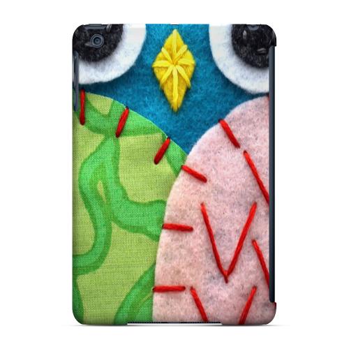 Geeks Designer Line (GDL) Slim Hard Case for Apple iPad Mini - Blue/ Green Owl