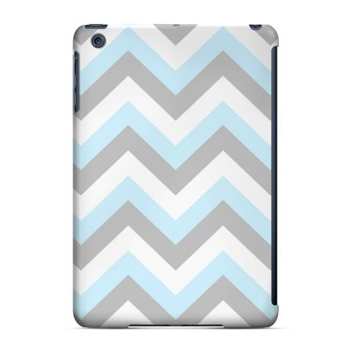 Geeks Designer Line (GDL) Slim Hard Case for Apple iPad Mini - Blue on Gray on White Geeks Designer Line (GDL) Slim Hard Case for Apple iPad Mini - Blue on Gray on White