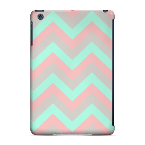 Geeks Designer Line (GDL) Slim Hard Case for Apple iPad Mini - Green on Pink on Gray
