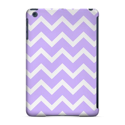 Geeks Designer Line (GDL) Slim Hard Case for Apple iPad Mini - White on Light Purple