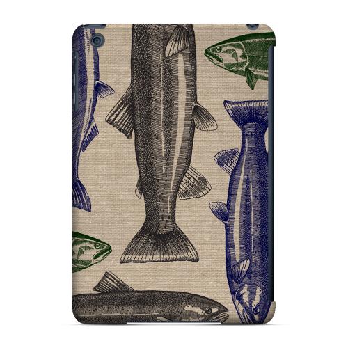 Geeks Designer Line (GDL) Slim Hard Case for Apple iPad Mini - Trout Print