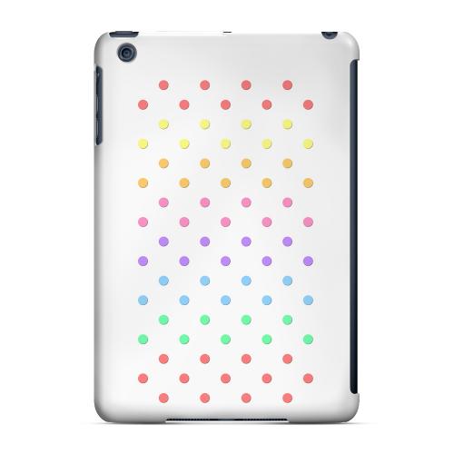 Geeks Designer Line (GDL) Slim Hard Case for Apple iPad Mini - Rainbow Dots on White Geeks Designer Line (GDL) Slim Hard Case for Apple iPad Mini - Rainbow Dots on White
