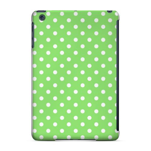 Geeks Designer Line (GDL) Slim Hard Case for Apple iPad Mini - White Dots on Green Geeks Designer Line (GDL) Slim Hard Case for Apple iPad Mini - White Dots on Green