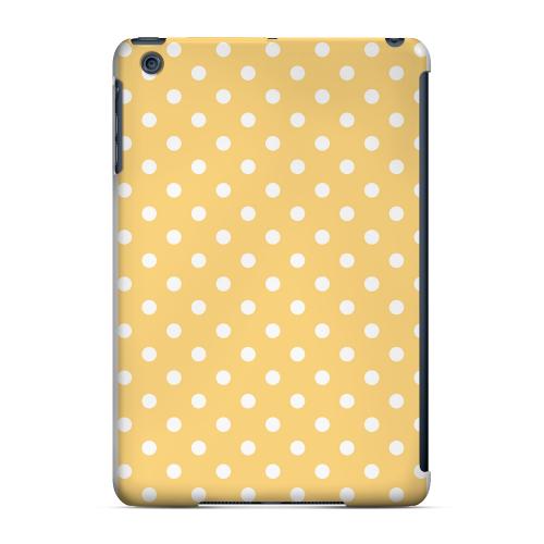 Geeks Designer Line (GDL) Slim Hard Case for Apple iPad Mini - White Dots on Orange