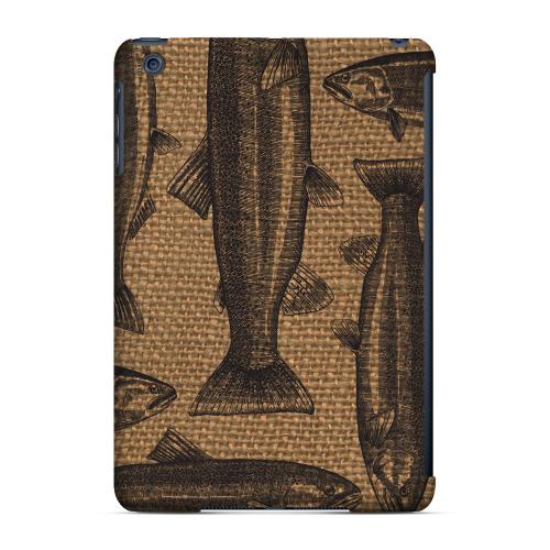 Geeks Designer Line (GDL) Slim Hard Case for Apple iPad Mini - Vintage Salmon & Trout on Burlap Geeks Designer Line (GDL) Slim Hard Case for Apple iPad Mini - Vintage Salmon & Trout on Burlap