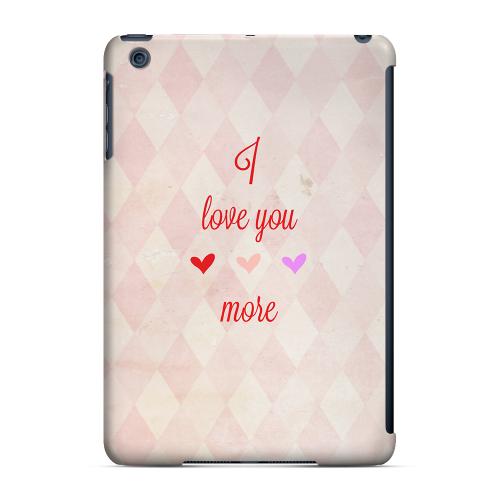 Geeks Designer Line (GDL) Slim Hard Case for Apple iPad Mini - I Love You More