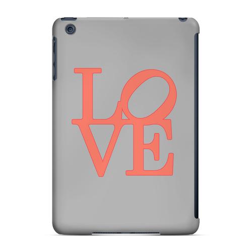 Geeks Designer Line (GDL) Slim Hard Case for Apple iPad Mini - Pink Love on Gray Geeks Designer Line (GDL) Slim Hard Case for Apple iPad Mini - Pink Love on Gray