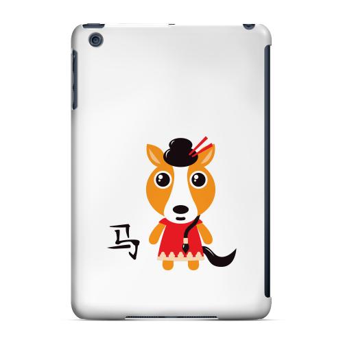 Geeks Designer Line (GDL) Slim Hard Case for Apple iPad Mini - Horse on White Geeks Designer Line (GDL) Slim Hard Case for Apple iPad Mini - Horse on White