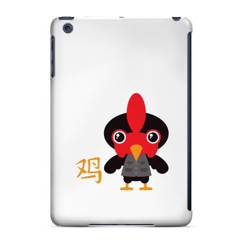 Geeks Designer Line (GDL) Slim Hard Case for Apple iPad Mini - Rooster on White Geeks Designer Line (GDL) Slim Hard Case for Apple iPad Mini - Rooster on White