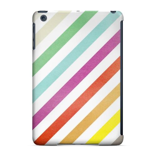 Geeks Designer Line (GDL) Slim Hard Case for Apple iPad Mini - Dirty Diagonal Multi-Color