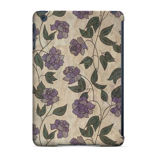 Geeks Designer Line (GDL) Slim Hard Case for Apple iPad Mini - Purple Flowers & Vines Wallpaper Geeks Designer Line (GDL) Slim Hard Case for Apple iPad Mini - Purple Flowers & Vines Wallpaper