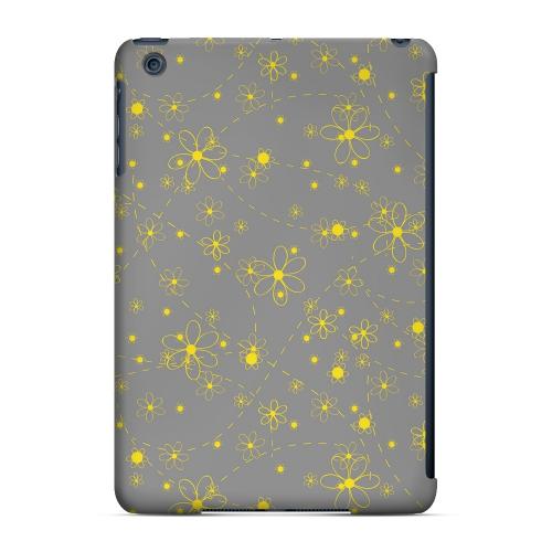 Geeks Designer Line (GDL) Slim Hard Case for Apple iPad Mini - Yellow Daisies on Gray Geeks Designer Line (GDL) Slim Hard Case for Apple iPad Mini - Yellow Daisies on Gray