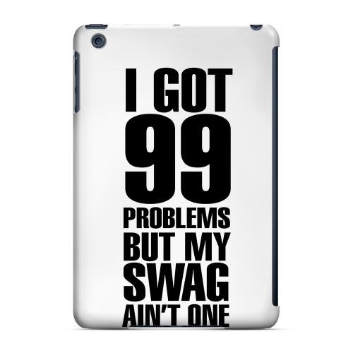 Geeks Designer Line (GDL) Slim Hard Case for Apple iPad Mini - 99 Problems on White