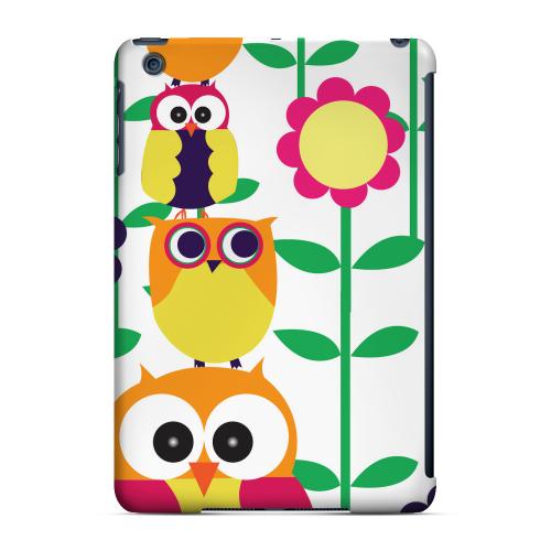 Geeks Designer Line (GDL) Slim Hard Case for Apple iPad Mini - Colorful Owl Tower