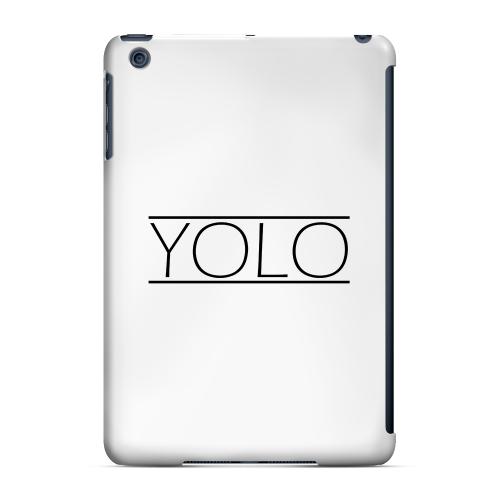Geeks Designer Line (GDL) Slim Hard Case for Apple iPad Mini - Modern YOLO