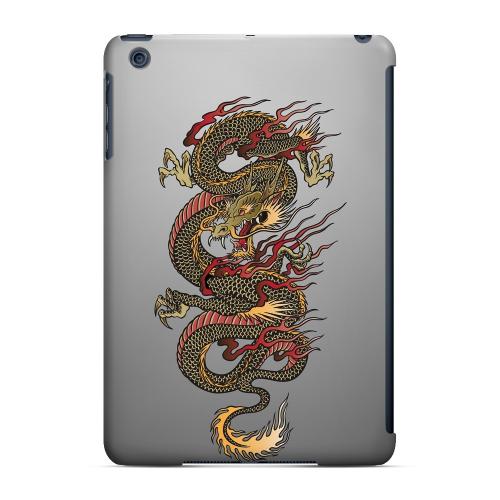 Geeks Designer Line (GDL) Slim Hard Case for Apple iPad Mini - Dragon on Gray Gradient Geeks Designer Line (GDL) Slim Hard Case for Apple iPad Mini - Dragon on Gray Gradient