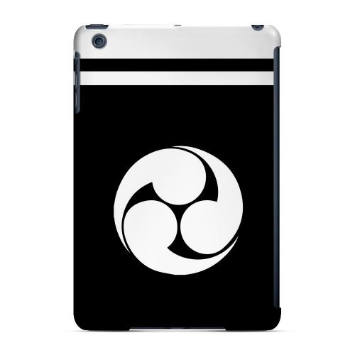 Geeks Designer Line (GDL) Slim Hard Case for Apple iPad Mini - White Tomoe Kamon w/ Stripe v.1 Geeks Designer Line (GDL) Slim Hard Case for Apple iPad Mini - White Tomoe Kamon w/ Stripe v.1