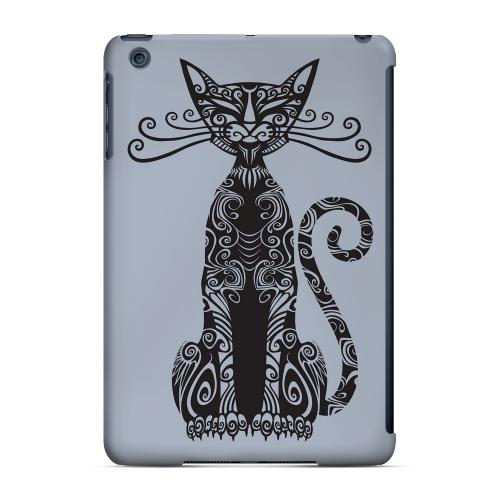 Geeks Designer Line (GDL) Slim Hard Case for Apple iPad Mini - Kitty Nouveau on Blue/ Gray Geeks Designer Line (GDL) Slim Hard Case for Apple iPad Mini - Kitty Nouveau on Blue/ Gray