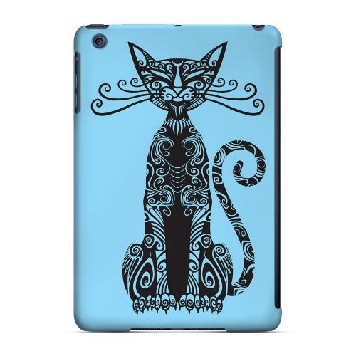 Geeks Designer Line (GDL) Slim Hard Case for Apple iPad Mini - Kitty Nouveau on Light Blue Geeks Designer Line (GDL) Slim Hard Case for Apple iPad Mini - Kitty Nouveau on Light Blue