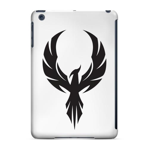 Geeks Designer Line (GDL) Slim Hard Case for Apple iPad Mini - Black Phoenix on White
