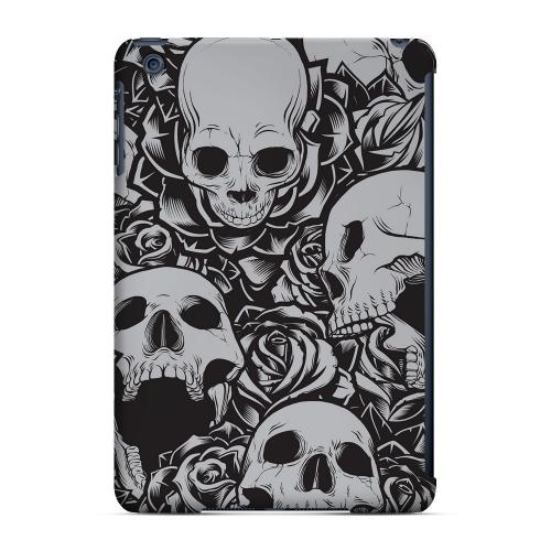 Geeks Designer Line (GDL) Slim Hard Case for Apple iPad Mini - Skulls Rose Gray