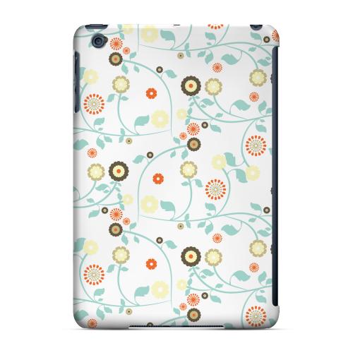 Geeks Designer Line (GDL) Slim Hard Case for Apple iPad Mini - Floral 2 Multi-colored