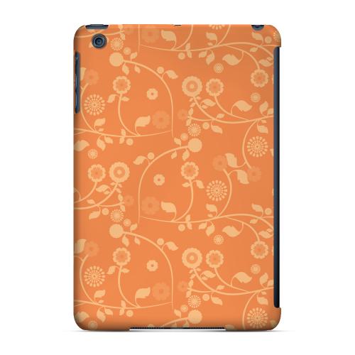 Geeks Designer Line (GDL) Slim Hard Case for Apple iPad Mini - Floral 2 Nectarine