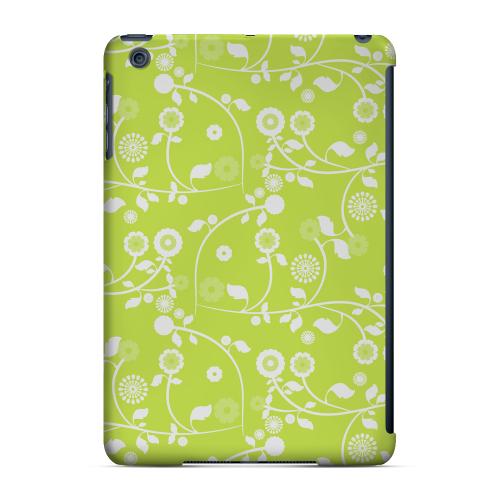 Geeks Designer Line (GDL) Slim Hard Case for Apple iPad Mini - Floral 2 Tender Shoots