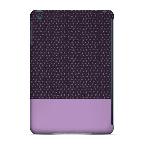 Geeks Designer Line (GDL) Slim Hard Case for Apple iPad Mini - Little Circle Dots African Violet