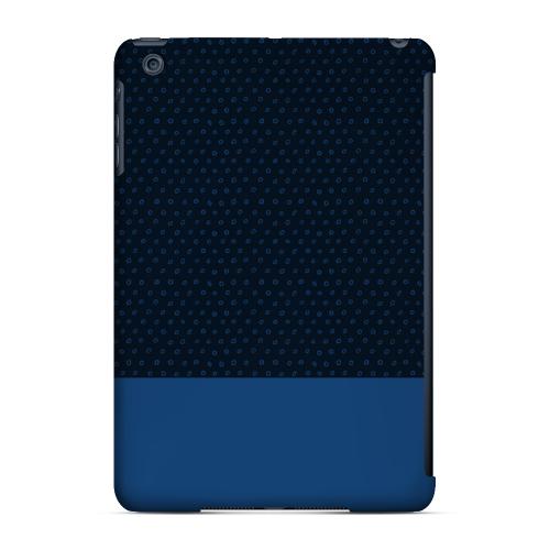 Geeks Designer Line (GDL) Slim Hard Case for Apple iPad Mini - Little Circle Dots Monaco Blue