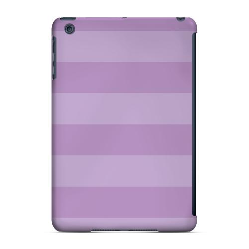 Geeks Designer Line (GDL) Slim Hard Case for Apple iPad Mini - Stripes African Violet