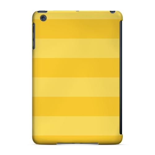 Geeks Designer Line (GDL) Slim Hard Case for Apple iPad Mini - Stripes Lemon Zest