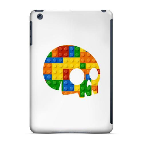 Geeks Designer Line (GDL) Slim Hard Case for Apple iPad Mini - Blocks Side Skull