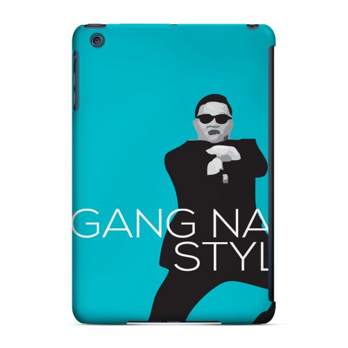 Geeks Designer Line (GDL) Slim Hard Case for Apple iPad Mini - Teal Gangnam Style