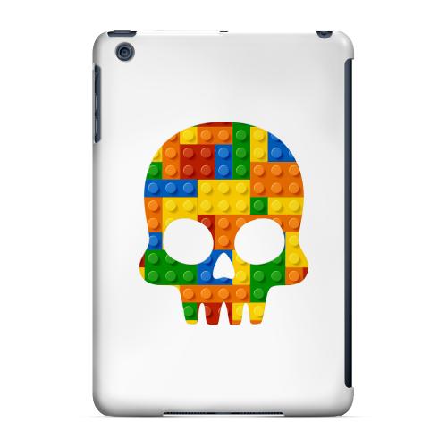 Geeks Designer Line (GDL) Slim Hard Case for Apple iPad Mini - Blocks Skull