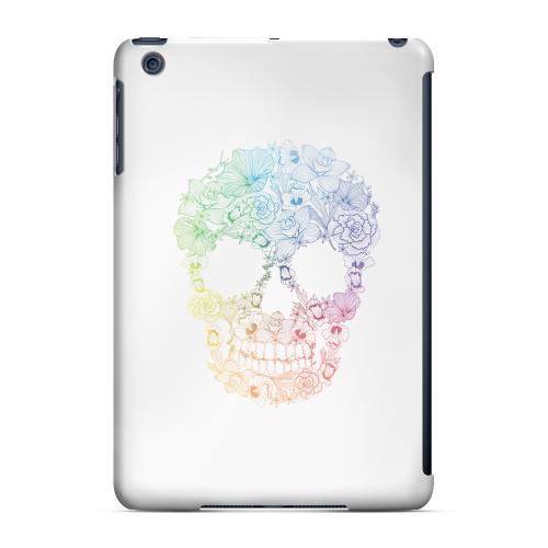 Geeks Designer Line (GDL) Slim Hard Case for Apple iPad Mini - Floral Rainbow Skull on White Geeks Designer Line (GDL) Slim Hard Case for Apple iPad Mini - Floral Rainbow Skull on White