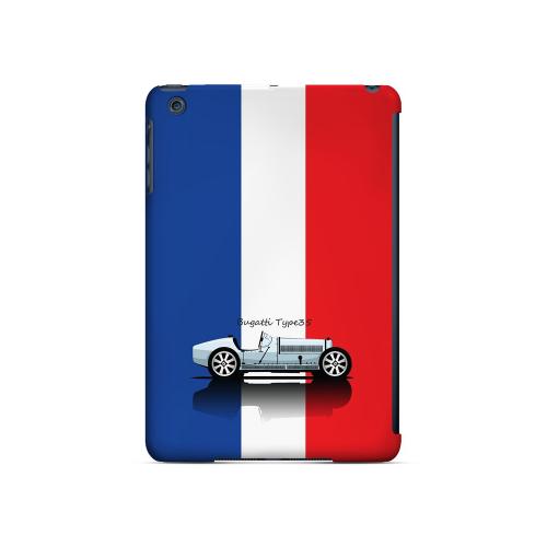Bugatti Type 35S on Blue/ White/ Red - Geeks Designer Line Auto Series Hard Case for Apple iPad Mini