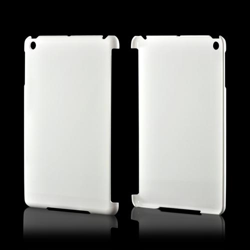 Glossy White Impact Resistant Hard Case for Apple iPad Mini w/ Ultra-Slim Design